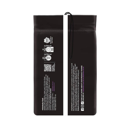 U By Kotex Overnight Long Bulk Pads - 16 Pack