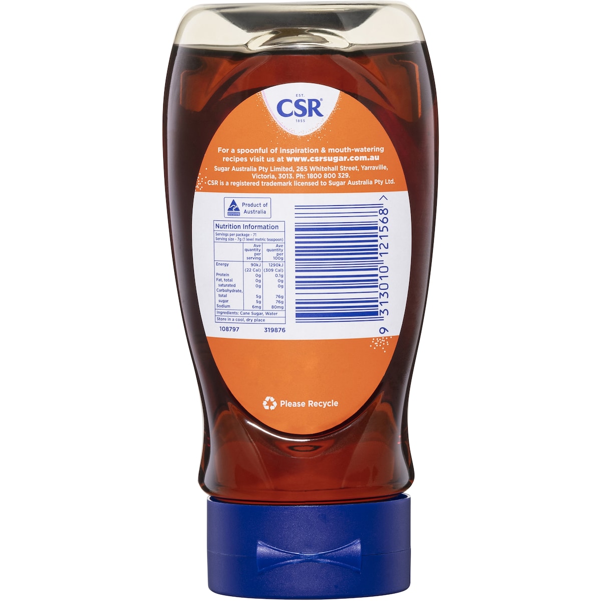 CSR Golden Syrup Squeeze 500g