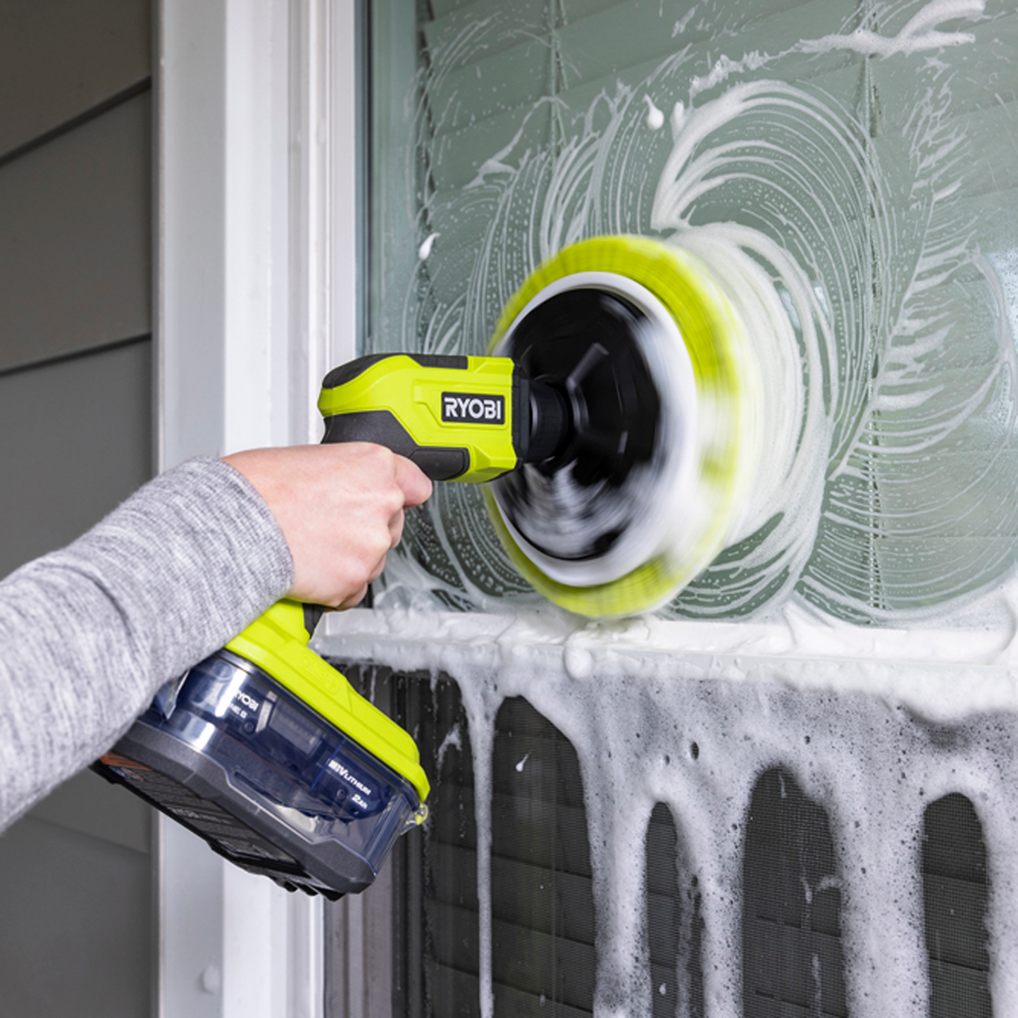 Ryobi Microfibre Knit Cleaning Pad - 165mm