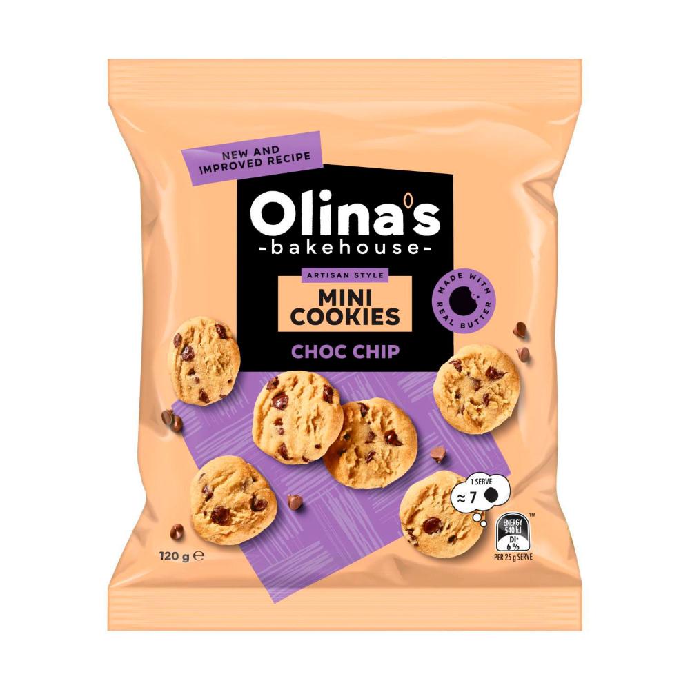 Olinas Mini Cookies Chocolate - 120g