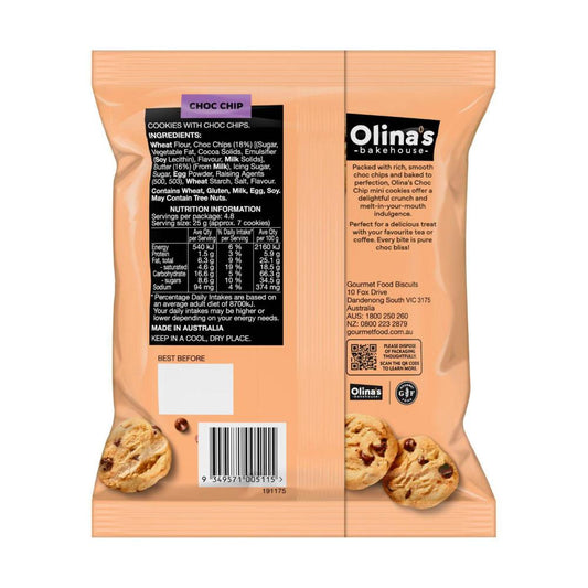 Olinas Mini Cookies Chocolate - 120g