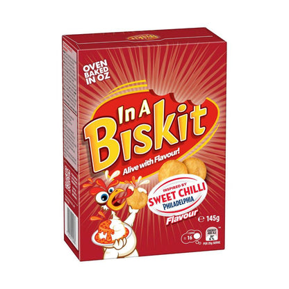 In A Biskit Biscuits Sweet Chilli Philadelphia - 160g