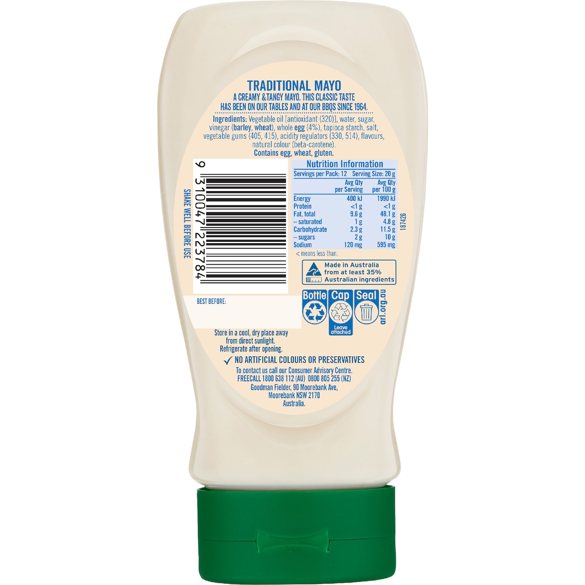 Praise Traditional Mayo 250g