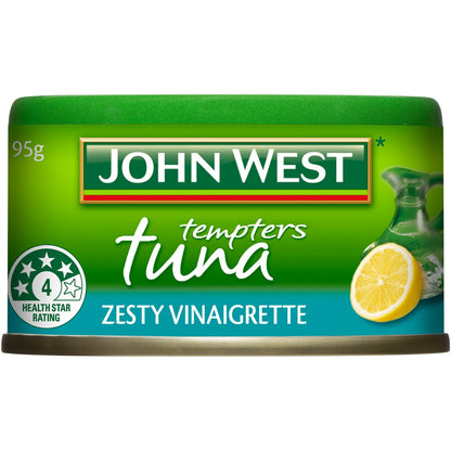 John West Zesty Vinaigrette Tuna Tempters 95g