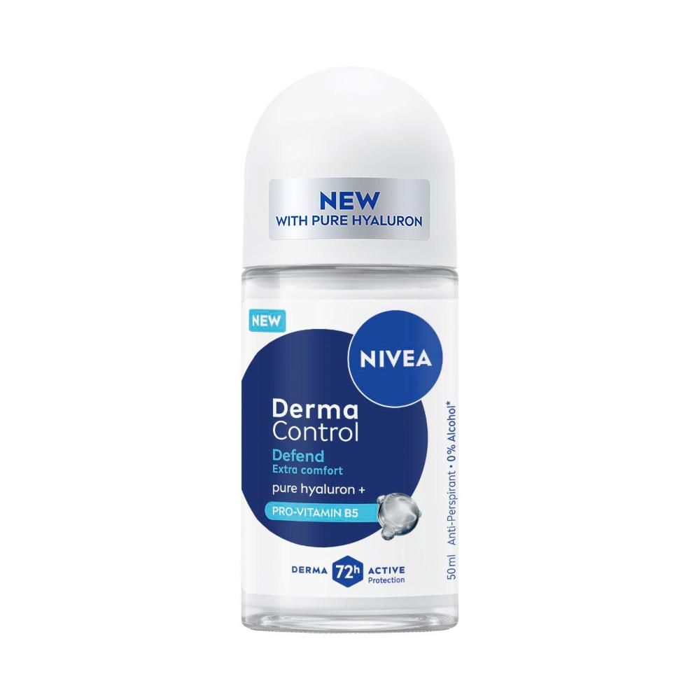 Nivea Deodorant Roll On Derma Control Defend - 50mL