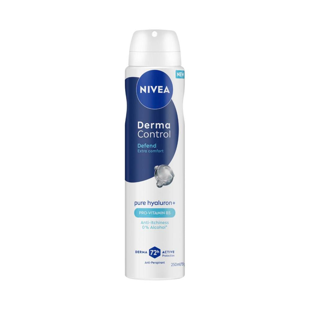 Nivea Deodorant Aerosol Derma Control Defend - 250mL