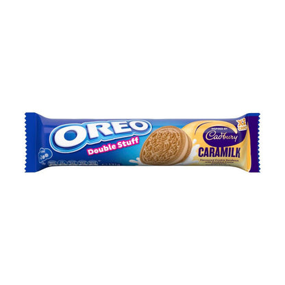 Oreo Double Stuff Cookie Sandwich Inspired By Cadbury Caramilk - 131g