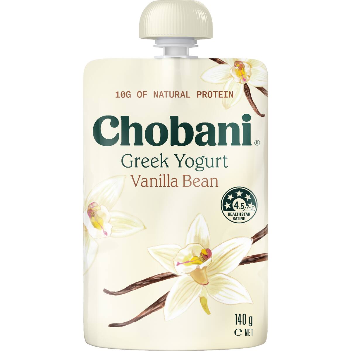Chobani Vanilla Greek Yoghurt Pouch 140g