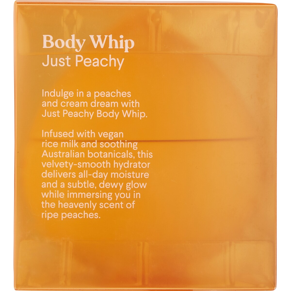 Sundae Body Whip Just Peachy 200mL