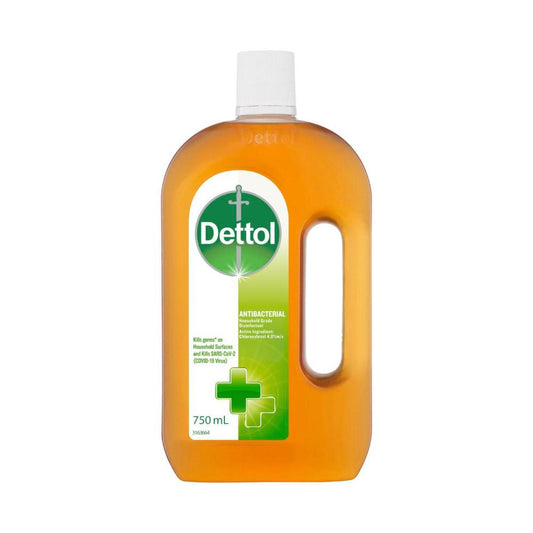 Dettol Classic Antibacterial Disinfectant Liquid Solution - 750mL