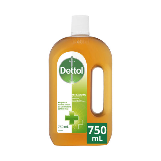 Dettol Classic Antibacterial Disinfectant Liquid Solution - 750mL