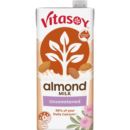 Vitasoy Almond Milk Unsweetened 1l