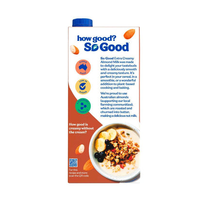 Sanitarium So Good Extra Creamy Almond Milk - 1L
