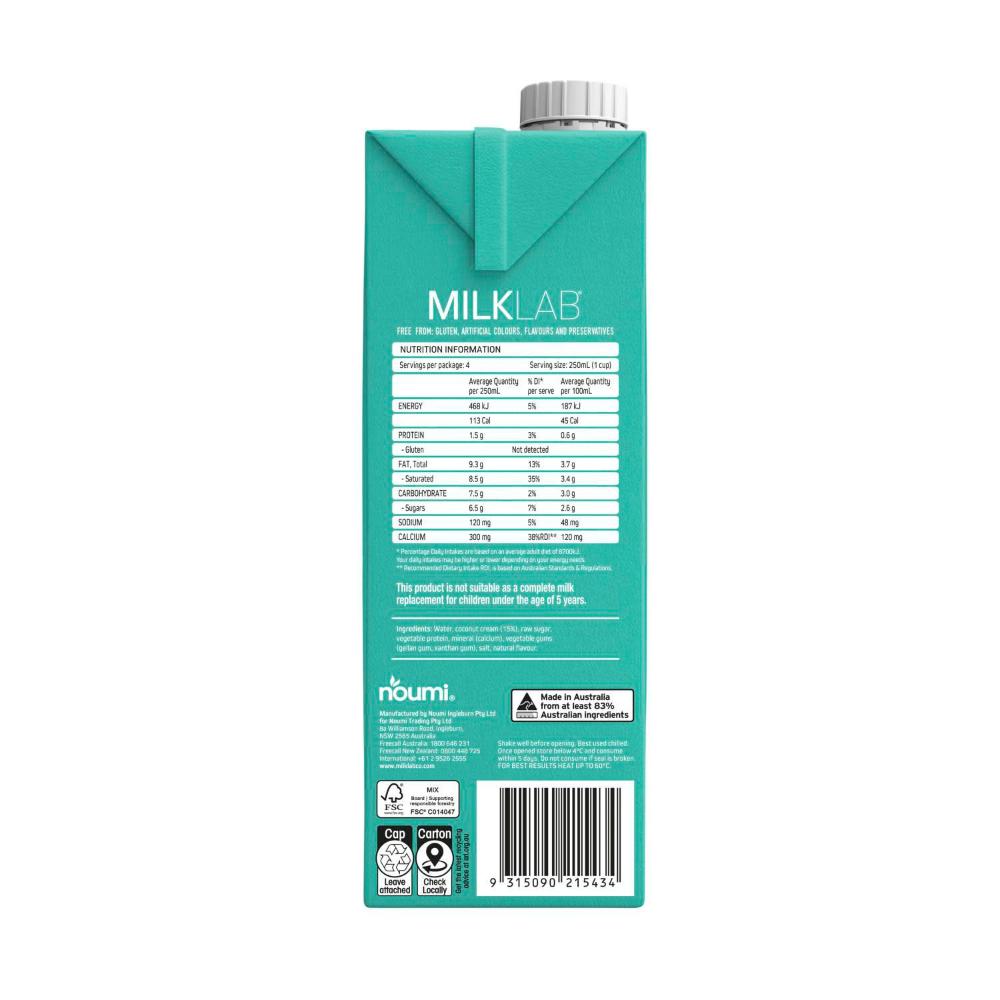 Milklab Coconut Milk - 1L
