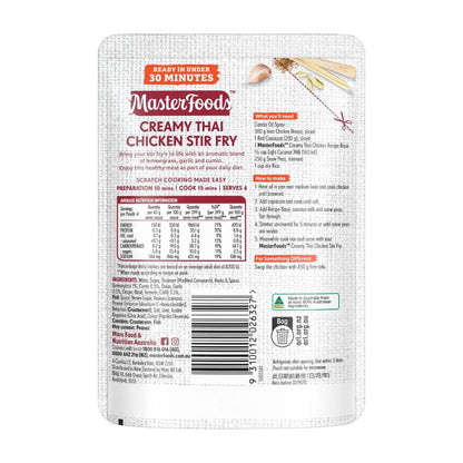 MasterFoods Stir Fry Creamy Thai Chicken Recipe Base - 175g