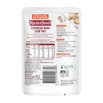 MasterFoods Stir Fry Chinese Beef Recipe Base - 175g