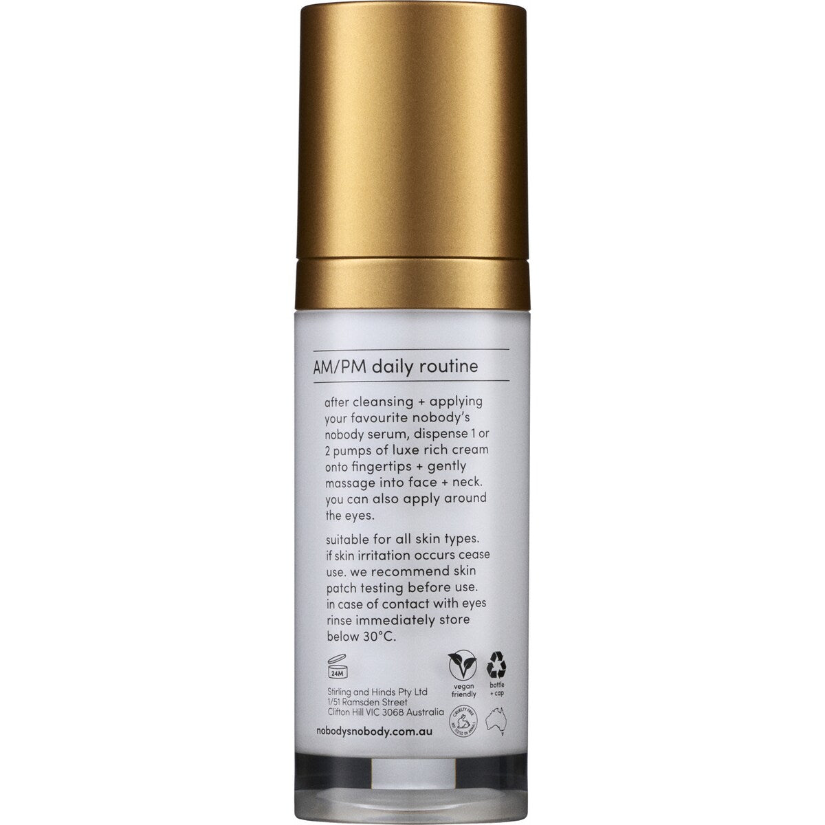 Nobody's Nobody Luxe Rich Cream 50ml