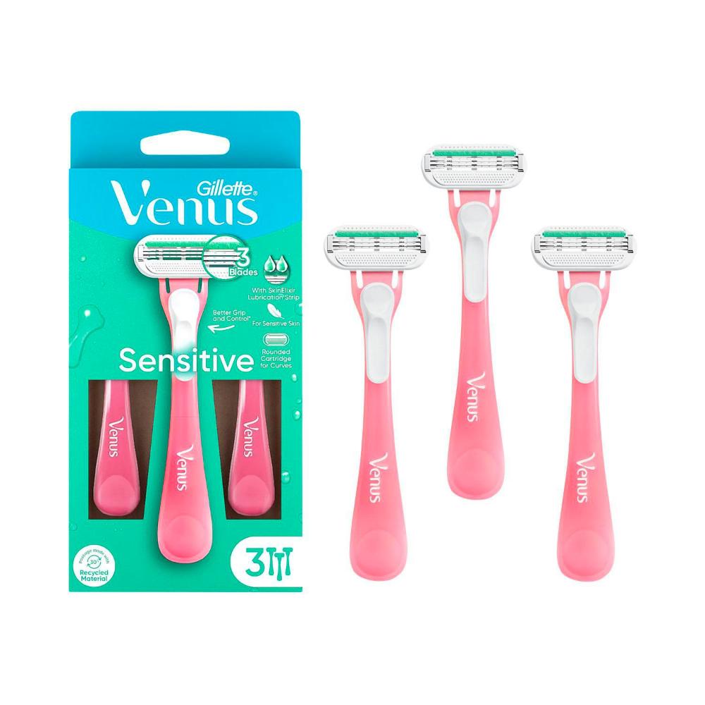 Gillette Venus Sensitive Disposable Razor - 3 Pack