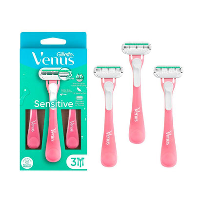 Gillette Venus Sensitive Disposable Razor - 3 Pack