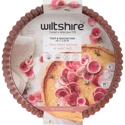 Wiltshire Rose Gold Tart Quiche Pan Each