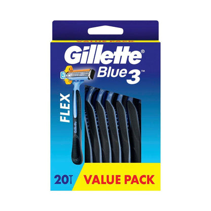 Gillette Blue 3 Disposable Razor - 20 Pack