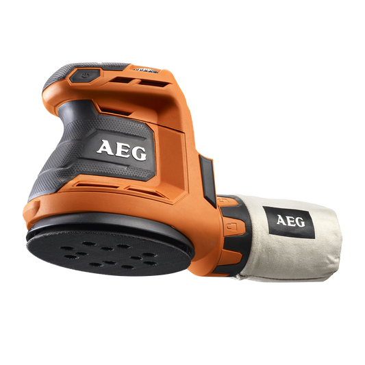 AEG Random Orbital Sander - 18V - 125mm - Skin Only