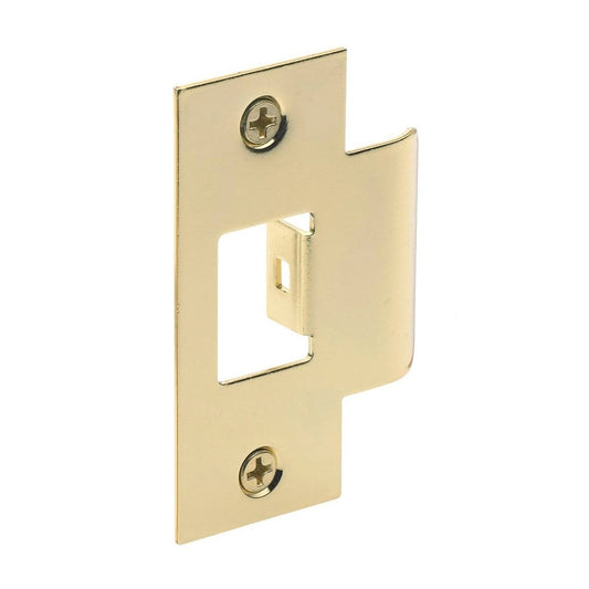 Gainsborough T Strike Plate - 50mm - Polished Brass - Spare Part