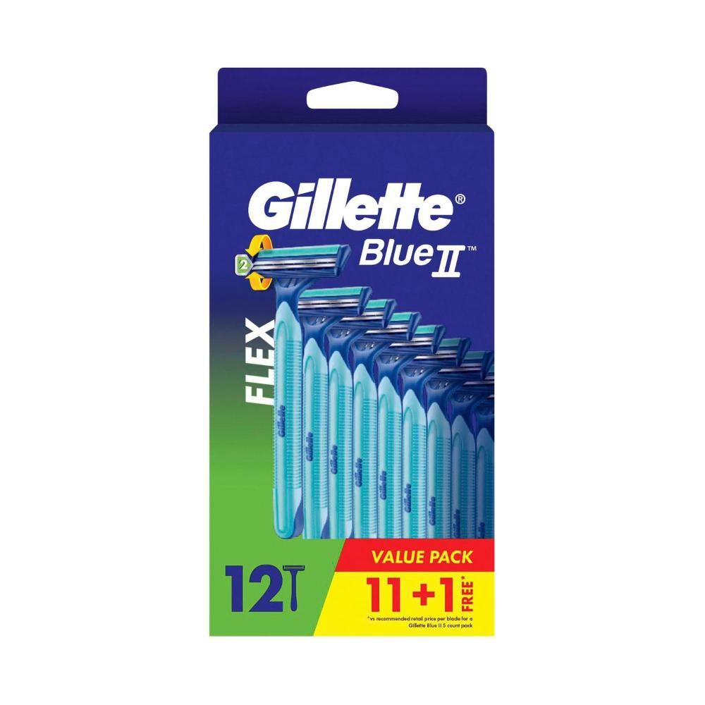 Gilette Blue 2 Disposables Razor - 12 Pack