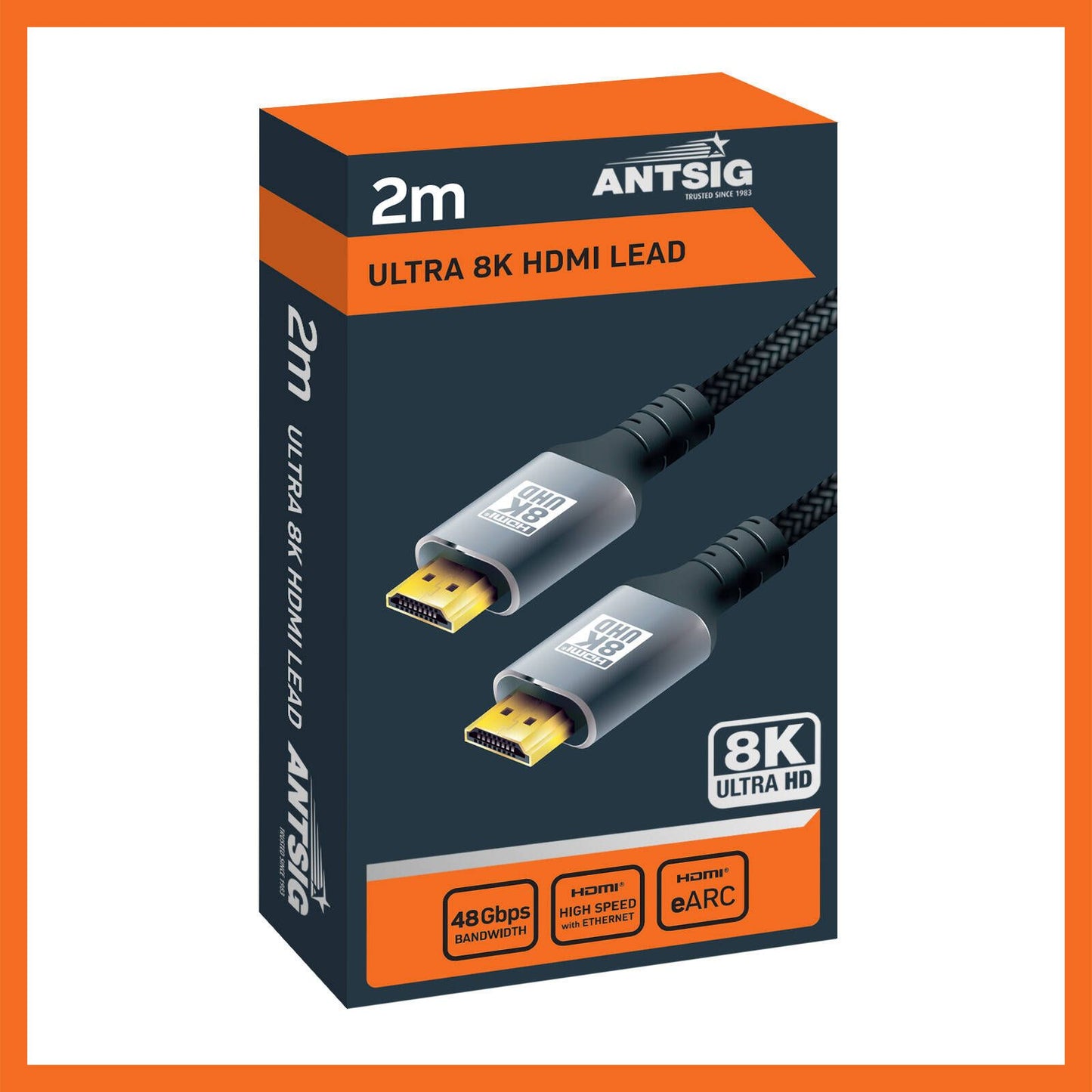 Antsig Ultra 8K HDMI Lead - 2m