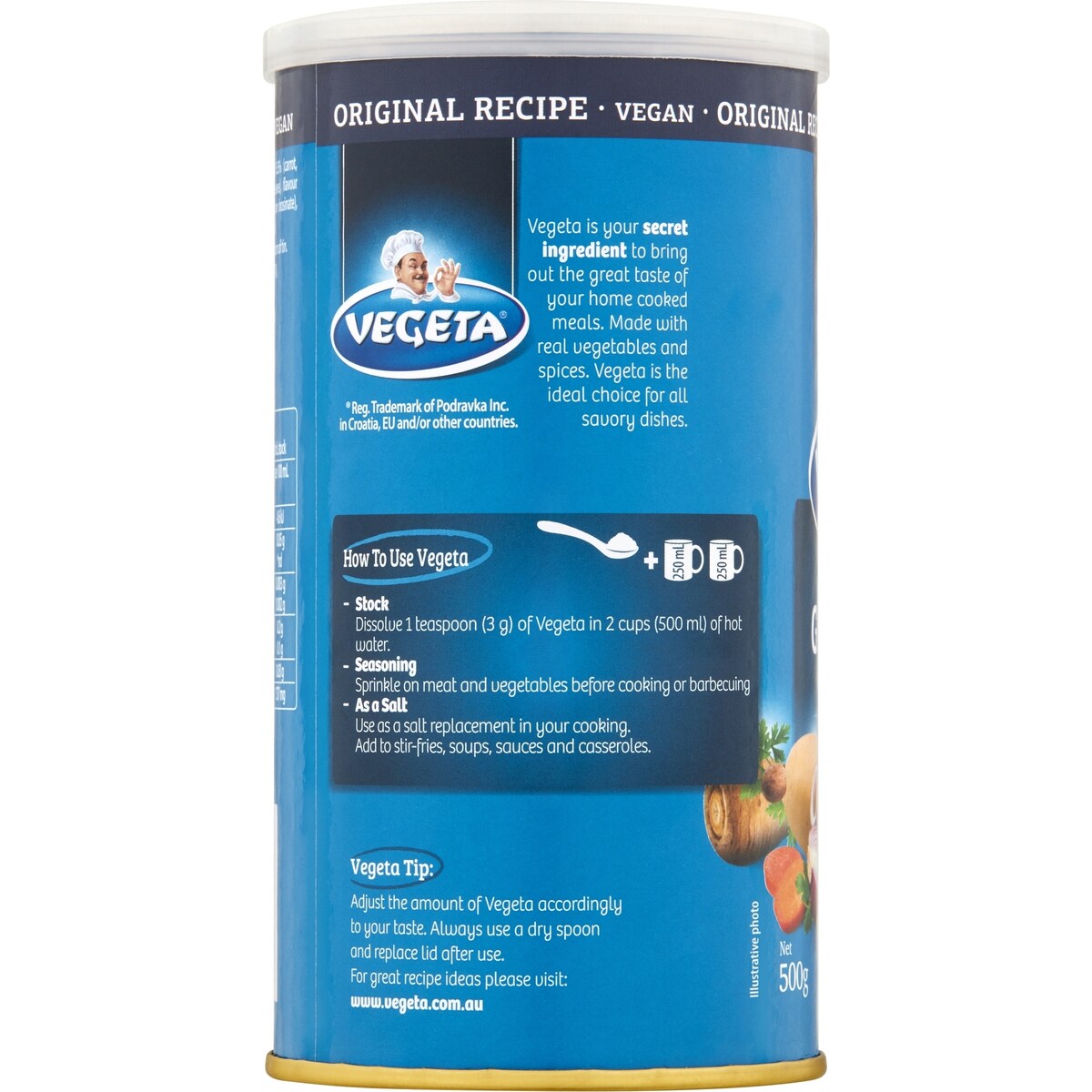 Podravka Vegeta Vegetable Gourmet Stock Powder 500g