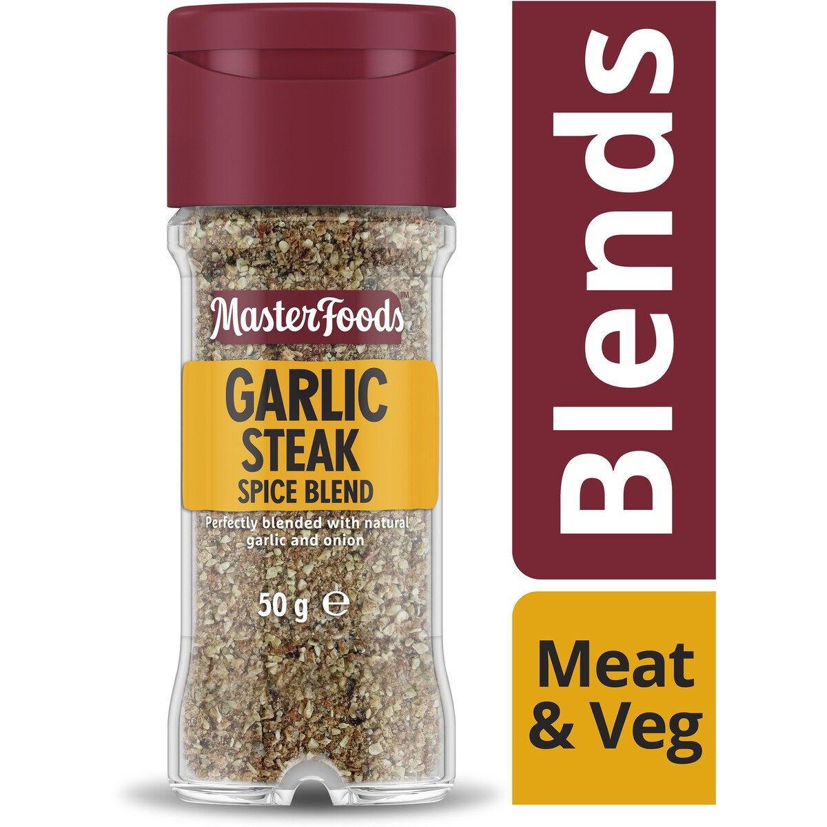 MasterFoods Seasoning Garlic Steak 50g