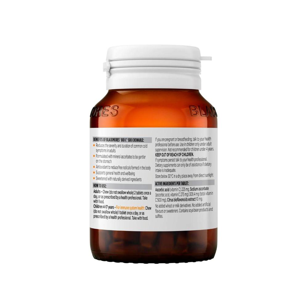 Blackmores Tabs Bio C Chewable Tablets - 50 pack