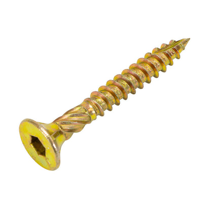Titan Timber Bugle Batten Screw - 14g x 50mm - Zinc Gold - 100 Pack