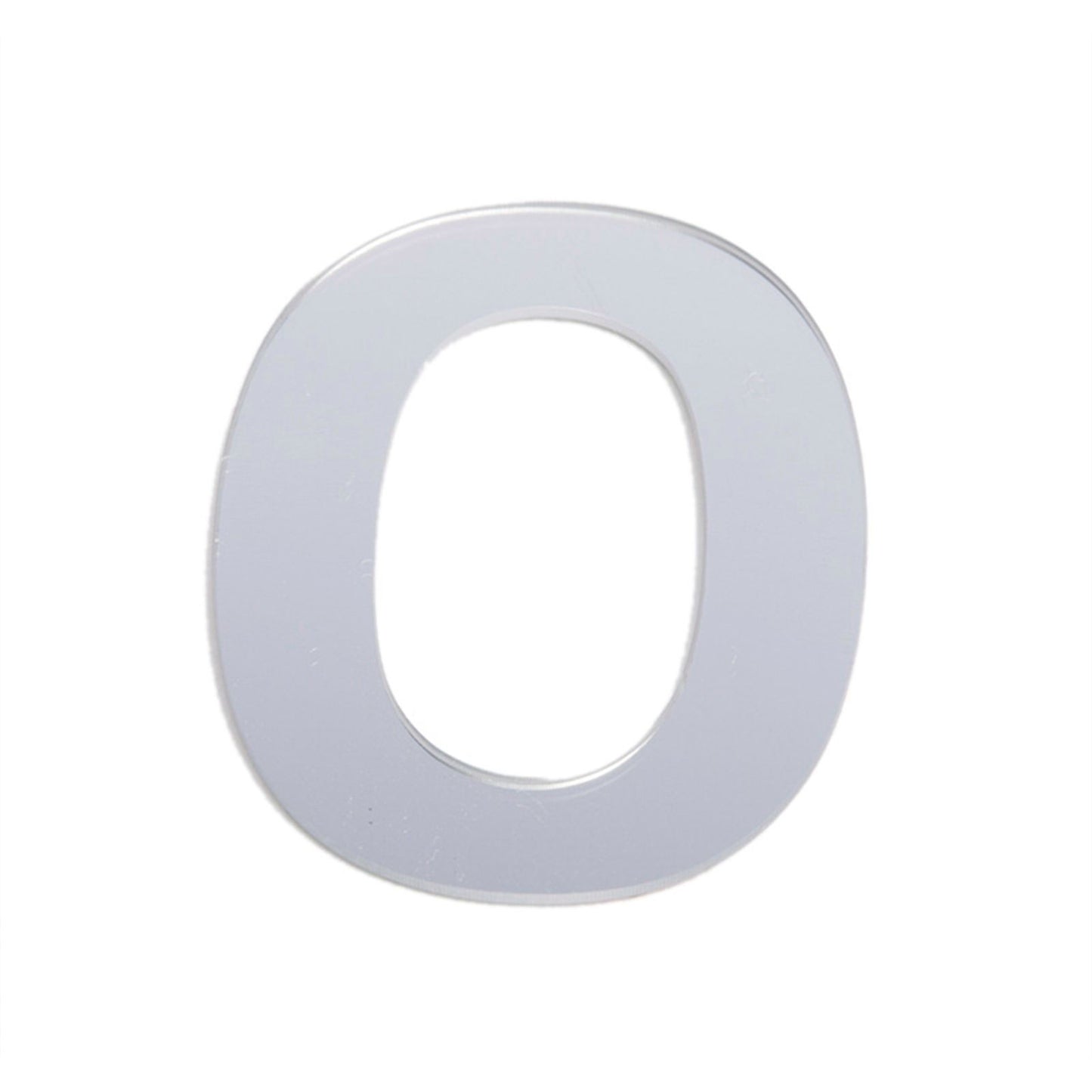 Sandleford Silver Self Adhesive House Number 0 - 25mm