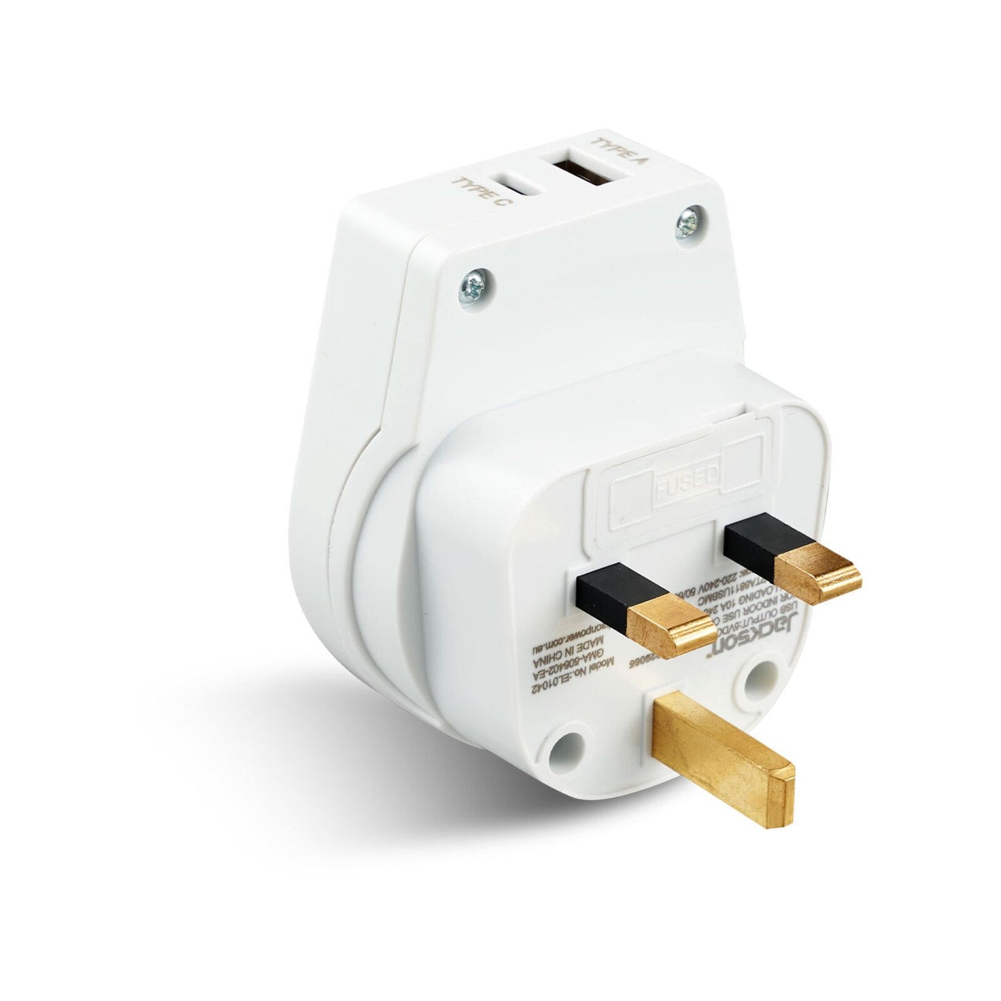 Jackson Outbound Slim USB A & C Travel Adaptor - UK, Hong Kong
