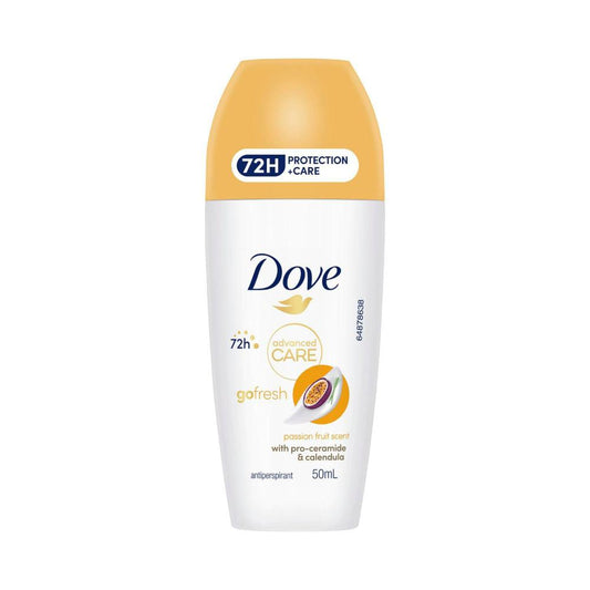 Dove Women Advanced Deodorant Roll On 72hr Antiperspirant Passionfruit - 50mL
