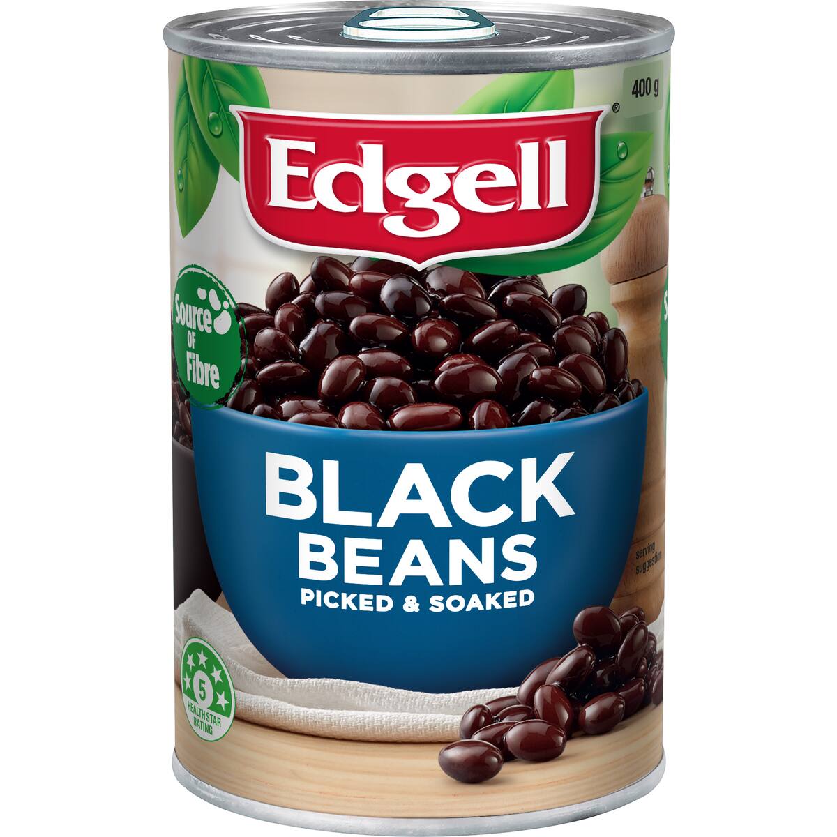 Edgell Black Beans Plant Protein 400g