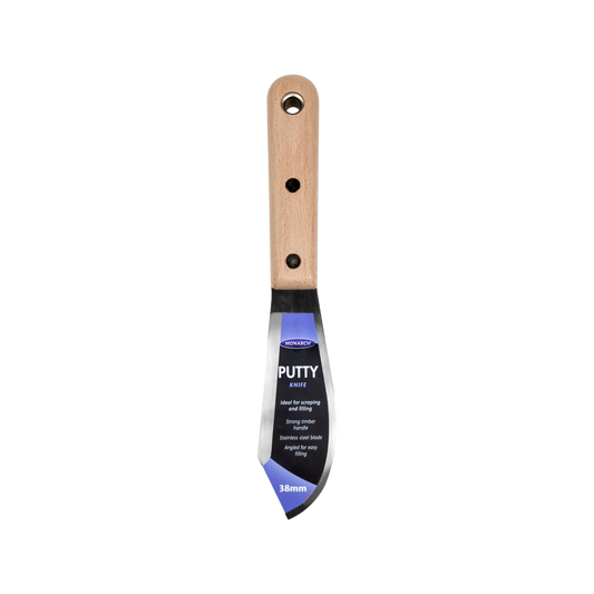 Monarch Putty Knife - 38mm - Stainless Steel - Heavy-Duty Scraping