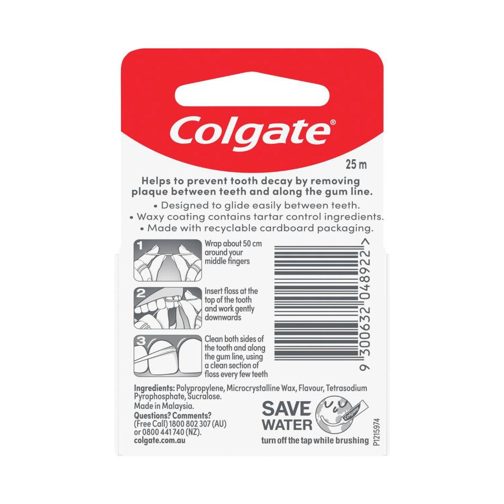 Colgate Tartar Control Dental Floss - 25m