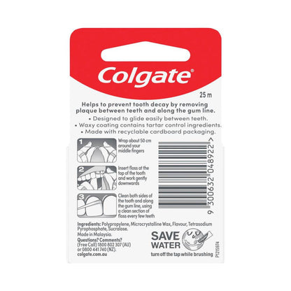 Colgate Tartar Control Dental Floss - 25m