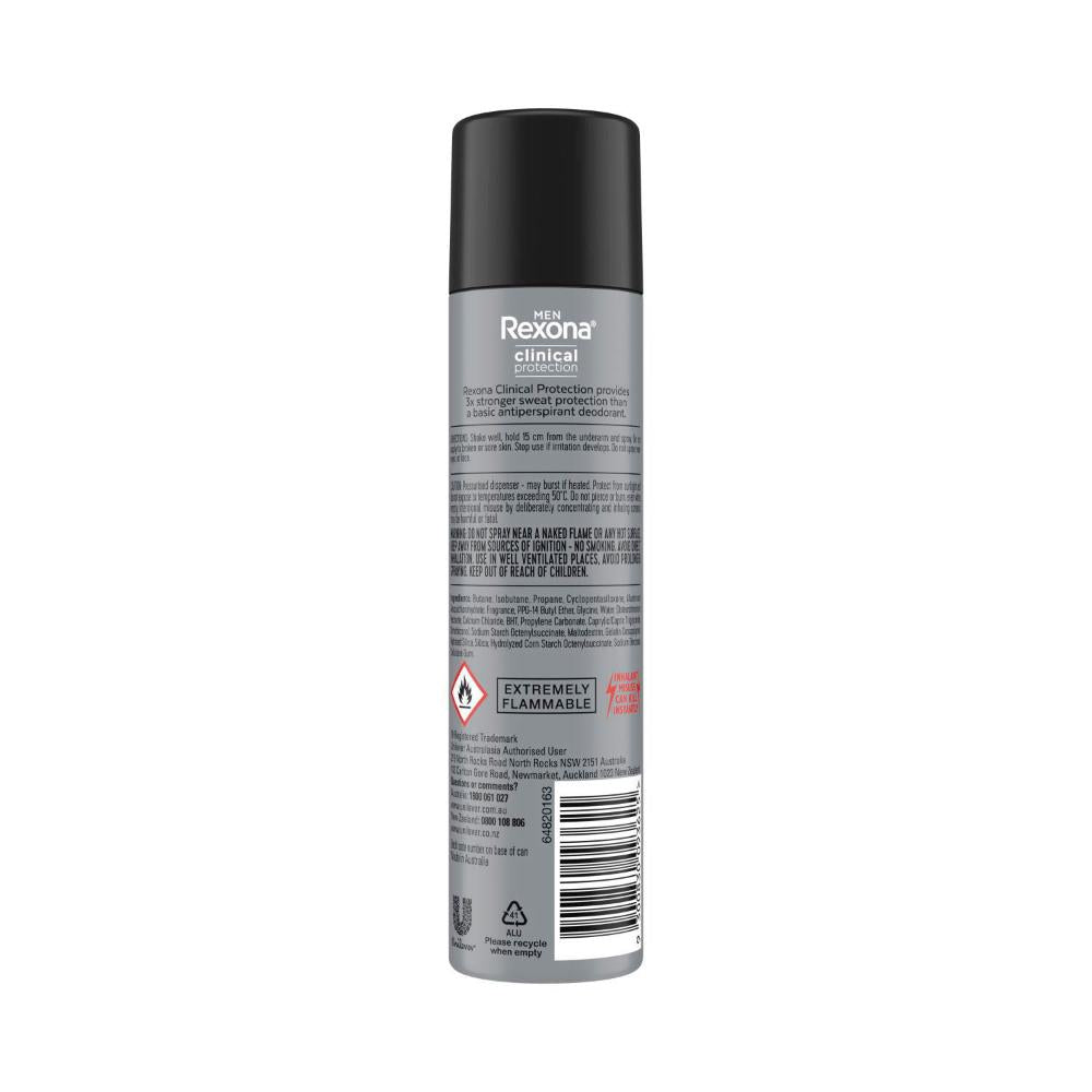Rexona Men Deodorant 96hr inical Aerosol Invisible - 180mL