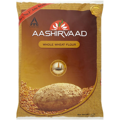 Aashirvaad Whole Wheat Atta Flour 5kg