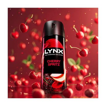 Lynx Fine Fragrance Deodorant Body Spray Cherry Spritz - 150mL
