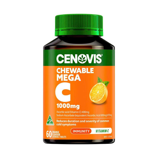 Cenovis Mega Vitamin C 1000mg Tablets For Immunity - 60 pack