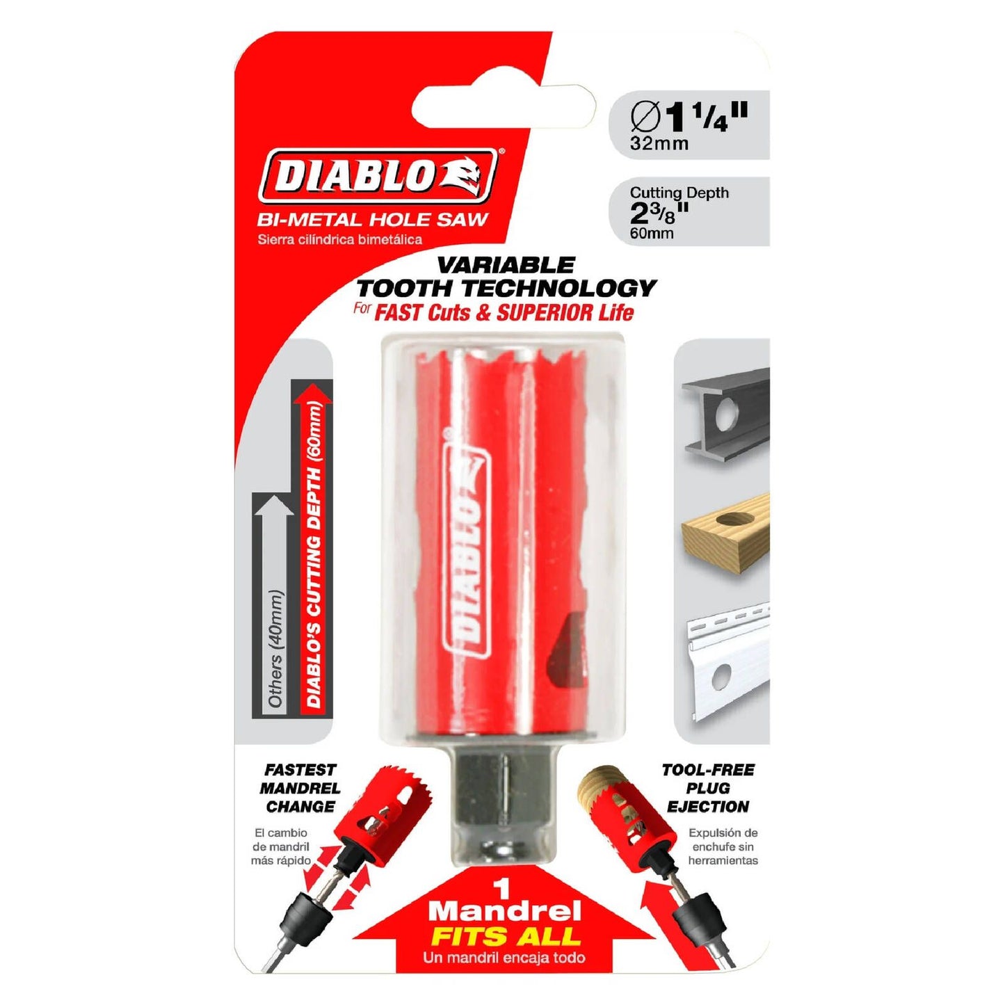 Diablo Bi Metal Hole Saw - 32mm