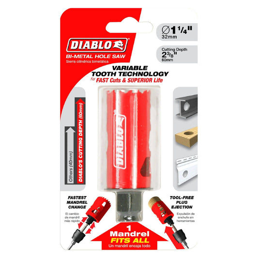 Diablo Bi Metal Hole Saw - 32mm