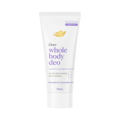 Dove Women Whole Body Deodorant Cream Lavender & Chamomile - 75mL