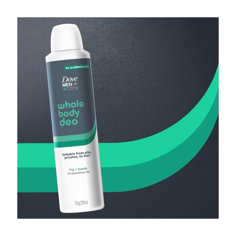 Dove Whole Body Deo Fig Suede - 230mL