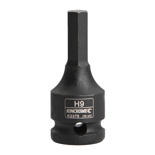 Kincrome 9mm 1/2" Drive Hex Impact Socket - 60mm