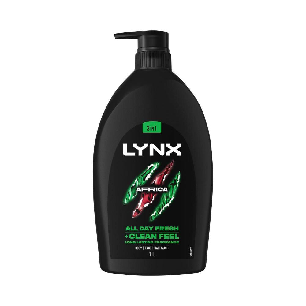 Lynx Bodywash Africa XL - 1L